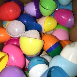Assorted Plastic Easter Eggs